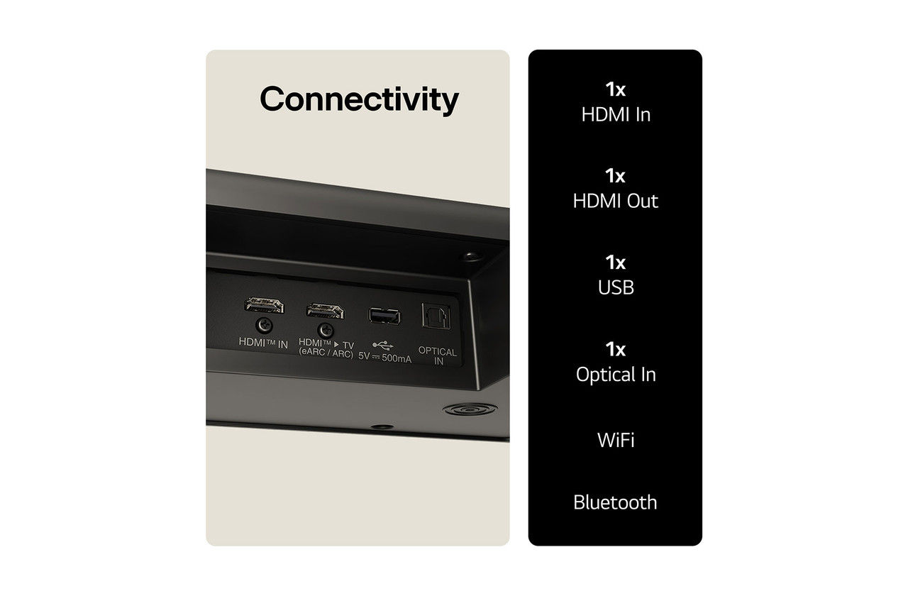 LG 9.1.5 channel LG Home Cinema Soundbar with Surround Sound and Rear Speakers US95TR - Image 2