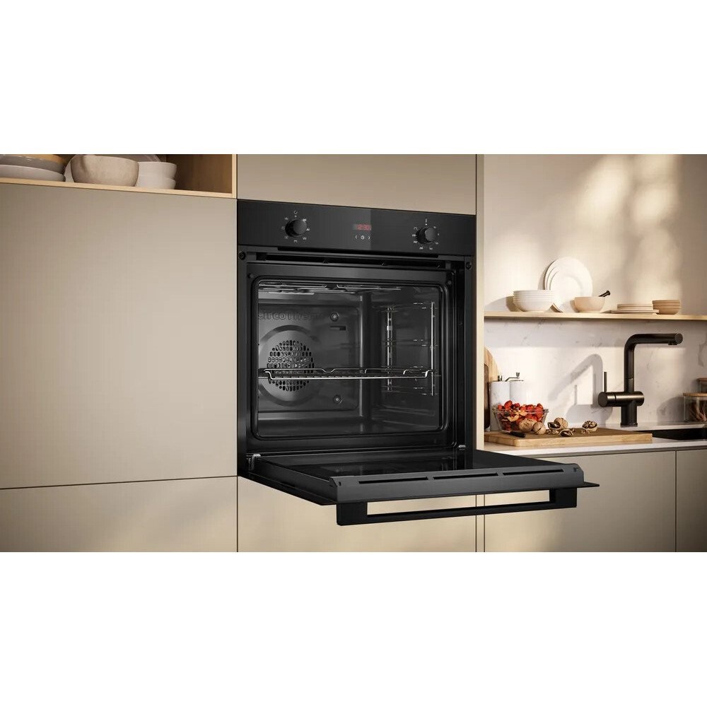 Neff B1DCC0AK3B N30 Built-In Electric Single Oven, Black - Image 3 Neff B1DCC0AK3B N30 Built-In Electric Single Oven, Black - Image 3