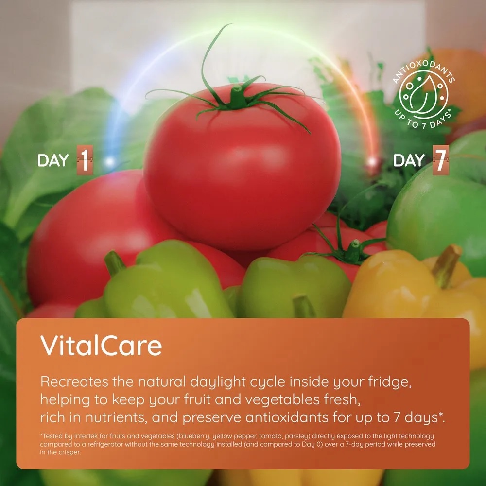 Hotpoint HPKF3241W4UK Total No Frost 50/50 Fridge Freezer with VitalCare – White - Image 4
