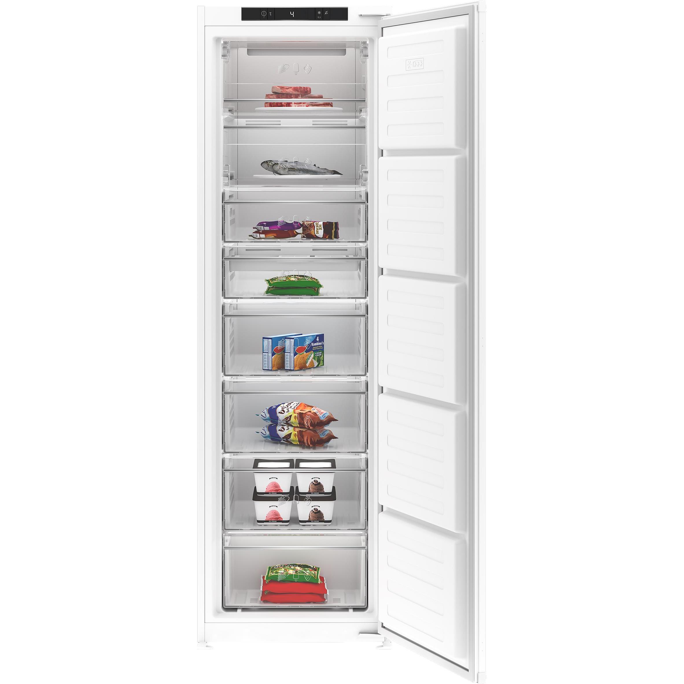 Blomberg FNT3454I 54cm Integrated Frost Free Tall Freezer - Image 1
