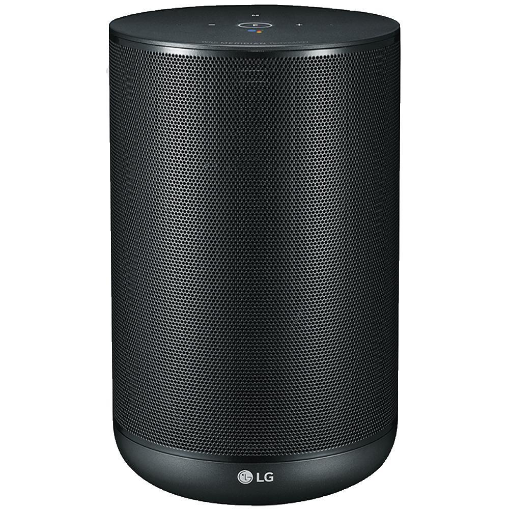 LG WK7 Voice Activated Smart Speaker in Black