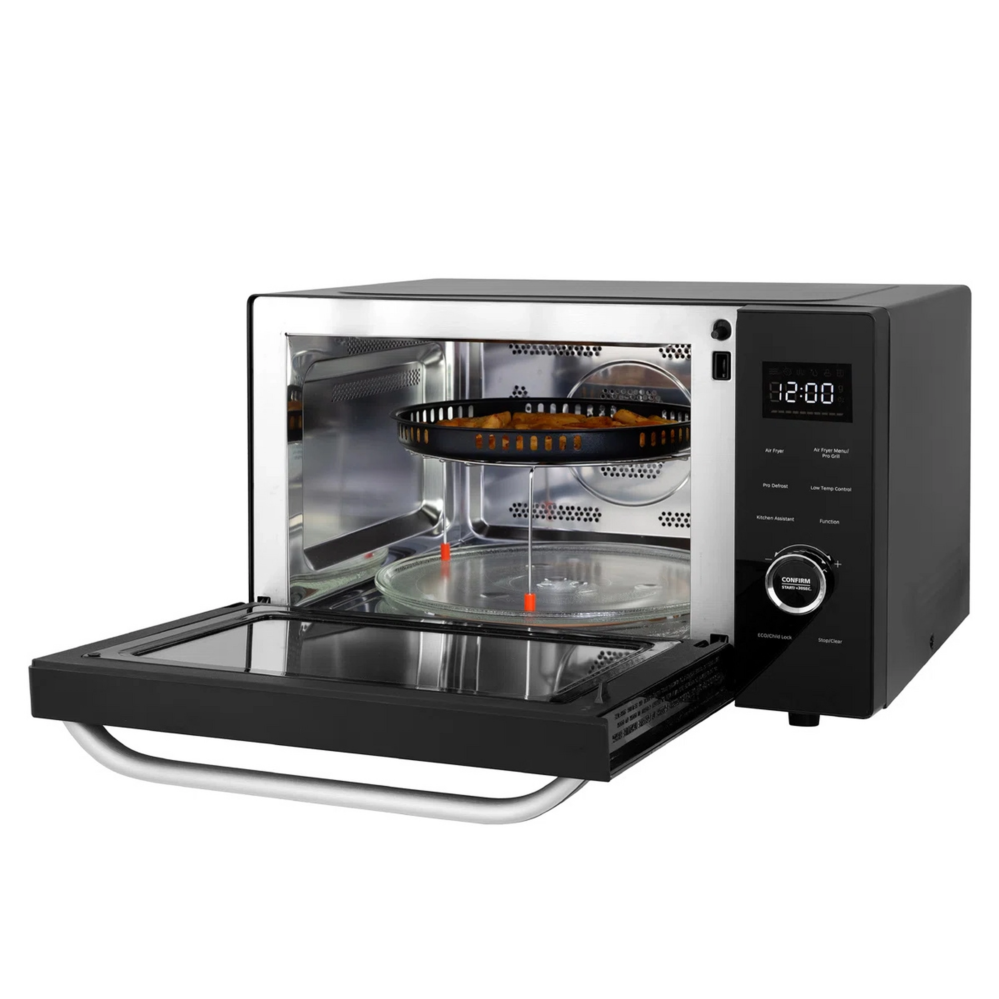 Russell Hobbs RHMT3001B 30 Litre Touch Control Digital Combination Microwave - Black - Image 3 Russell Hobbs RHMT3001B 30 Litre Touch Control Digital Combination Microwave - Black - Image 3