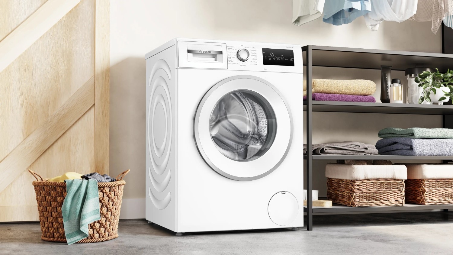 Bosch WAN28255GB Series 4 9kg Washing Machine 1400 rpm – White - Image 4