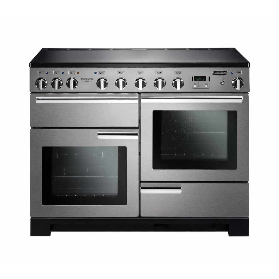 Rangemaster PDL110EISS-C 110cm Induction Range Cooker Professional Deluxe Stainless Steel/Chrome Rangemaster PDL110EISS-C 110cm Induction Range Cooker Professional Deluxe Stainless Steel/Chrome