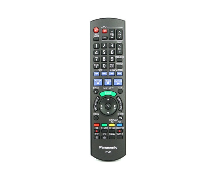 Panasonic N2QAYB000462 DVD Recorder Remote Control Panasonic N2QAYB000462 DVD Recorder Remote Control