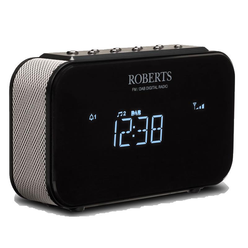 ROBERTS ORTUS 1 BLACK DAB CLOCK RADIO ROBERTS ORTUS 1 BLACK DAB CLOCK RADIO