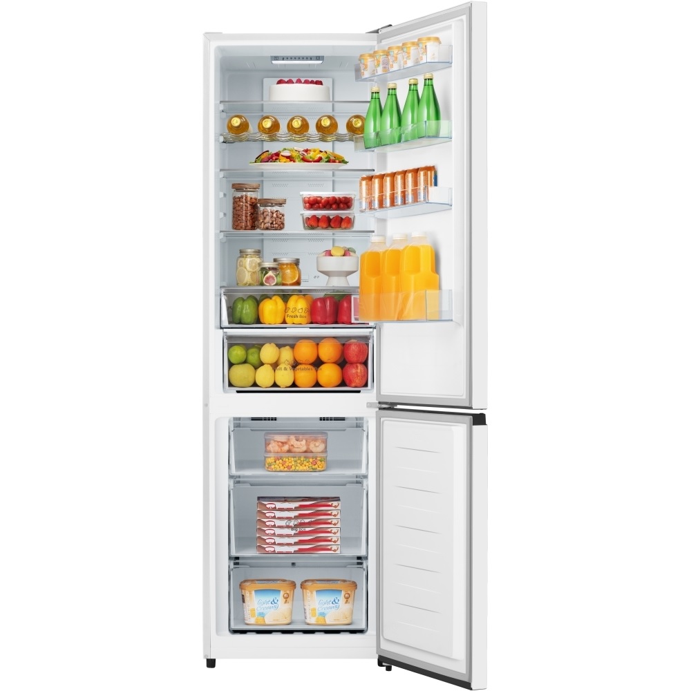 Hisense RB435N4BWE Total No Frost 70/30 Fridge Freezer – White - Image 2 Hisense RB435N4BWE Total No Frost 70/30 Fridge Freezer – White - Image 2