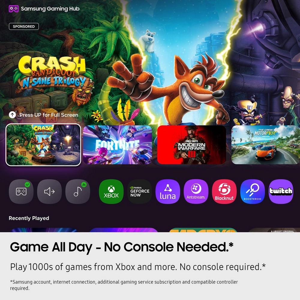 Samsung UE43U8020FKXXU 43" 4K Crystal UHD LED Smart TV - Image 4