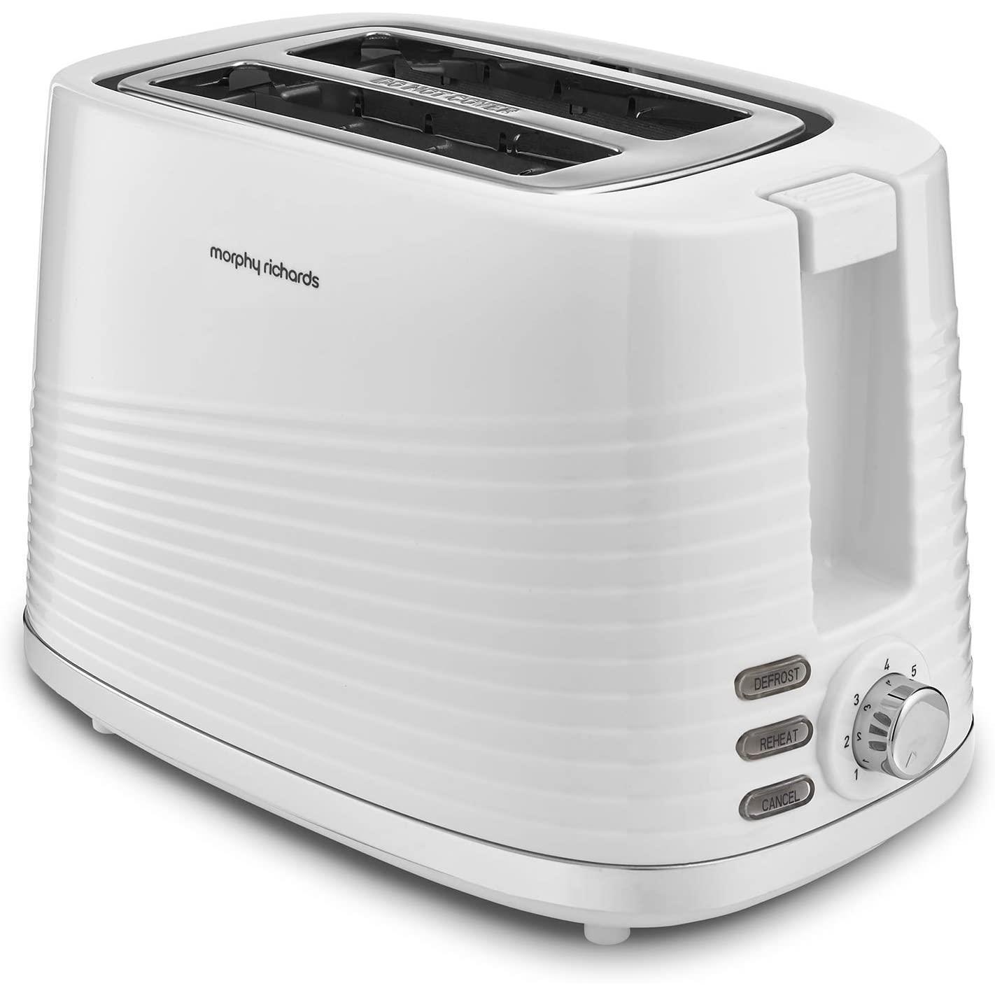 Morphy Richards Dune 220029 2 Slice Toaster in White