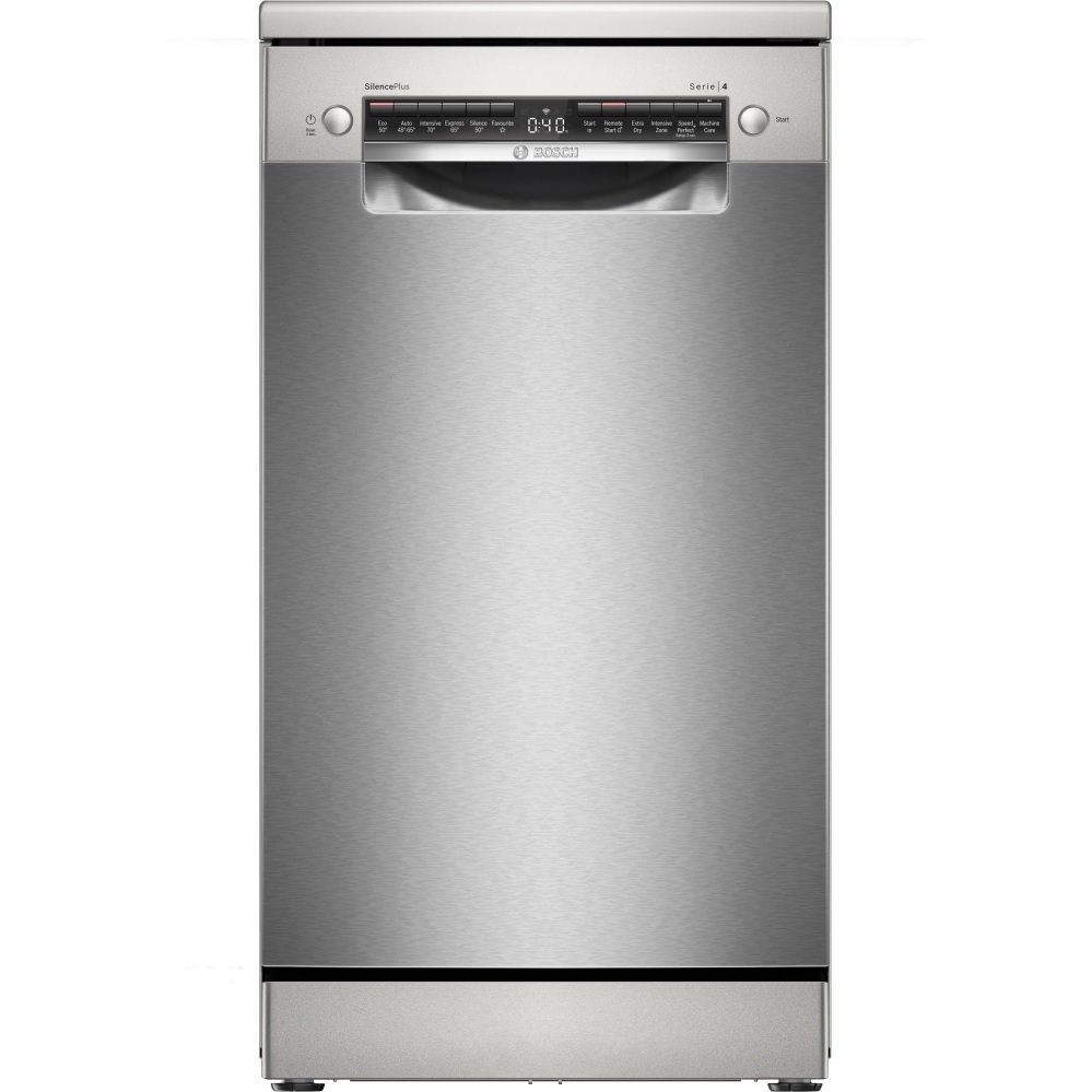 Bosch SPS4HMI14G Slimline Dishwasher, 10 Place Settings - Stainless Steel Bosch SPS4HMI14G Slimline Dishwasher, 10 Place Settings - Stainless Steel