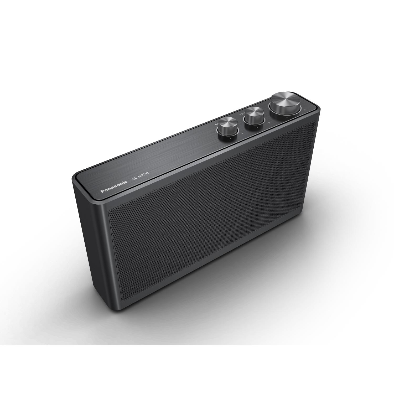 Panasonic SCNA30EBK 20w Portable Wireless Speaker with Bluetooth