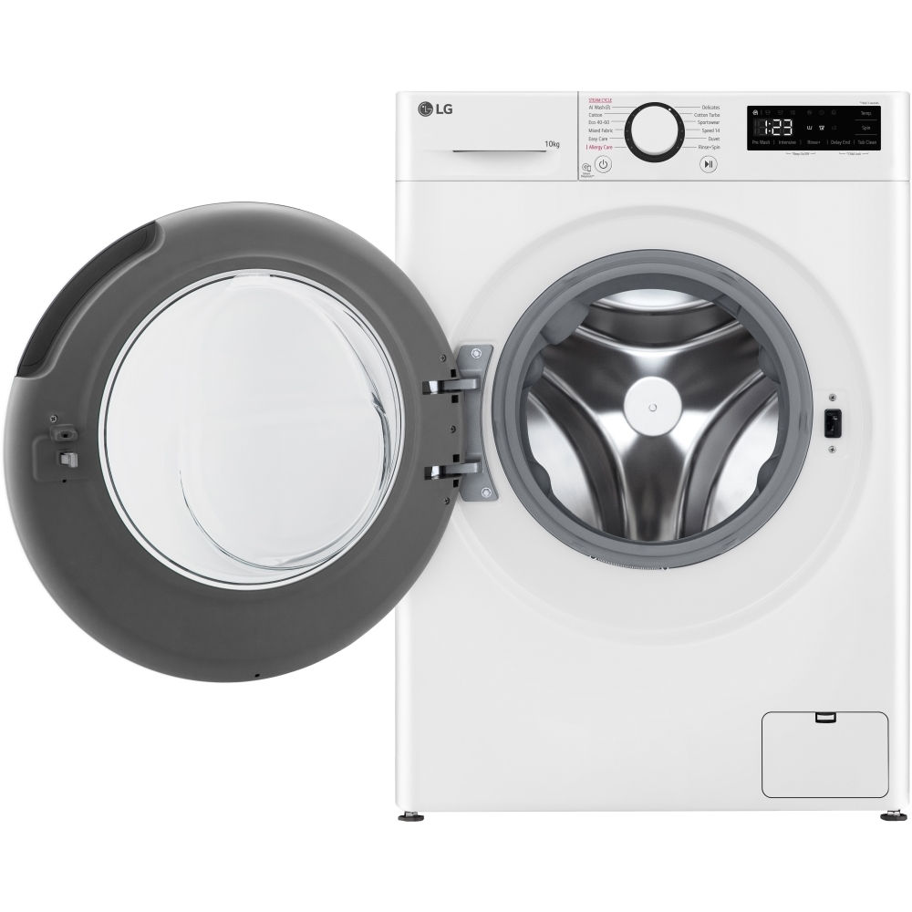 LG F4Y510WBLN1 Washing Machine, 10kg, 1400 Spin, White, A Rated - Image 2 LG F4Y510WBLN1 Washing Machine, 10kg, 1400 Spin, White, A Rated - Image 2