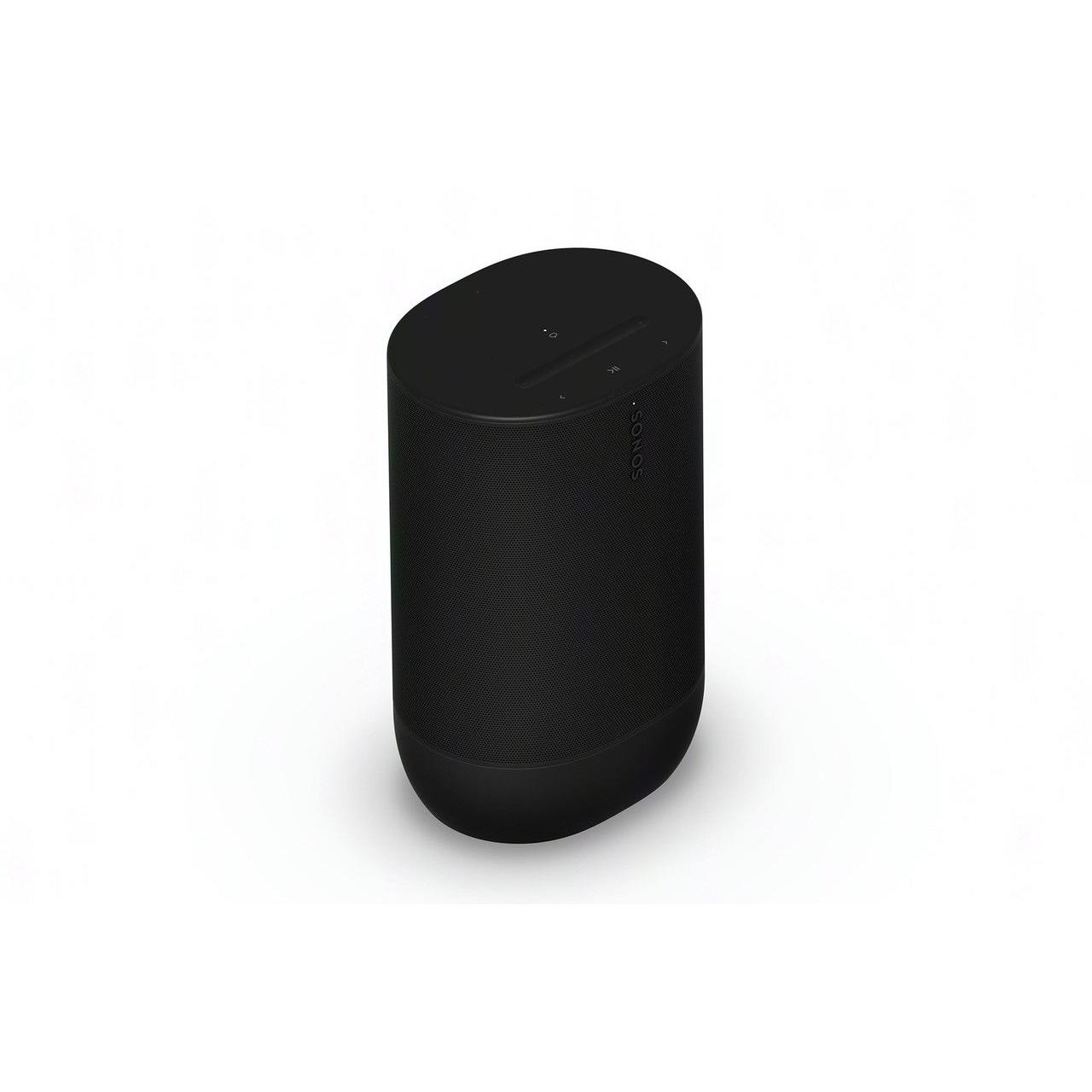 Sonos Move2 Wireless Portable Multiroom Smart Speaker with Bluetooth in Black - Image 1 Sonos Move2 Wireless Portable Multiroom Smart Speaker with Bluetooth in Black - Image 1
