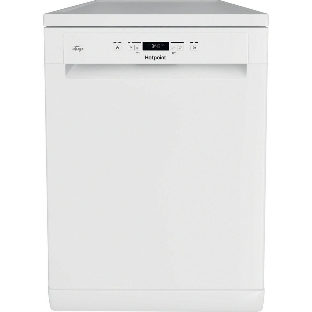 Hotpoint HP2FFC14BN6WUK Dishwasher with ActiveDry, 14 Place Settings – White