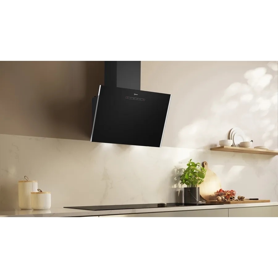 Neff D63IDK1S0B N30 60cm Chimney Cooker Hood – Black - Image 2