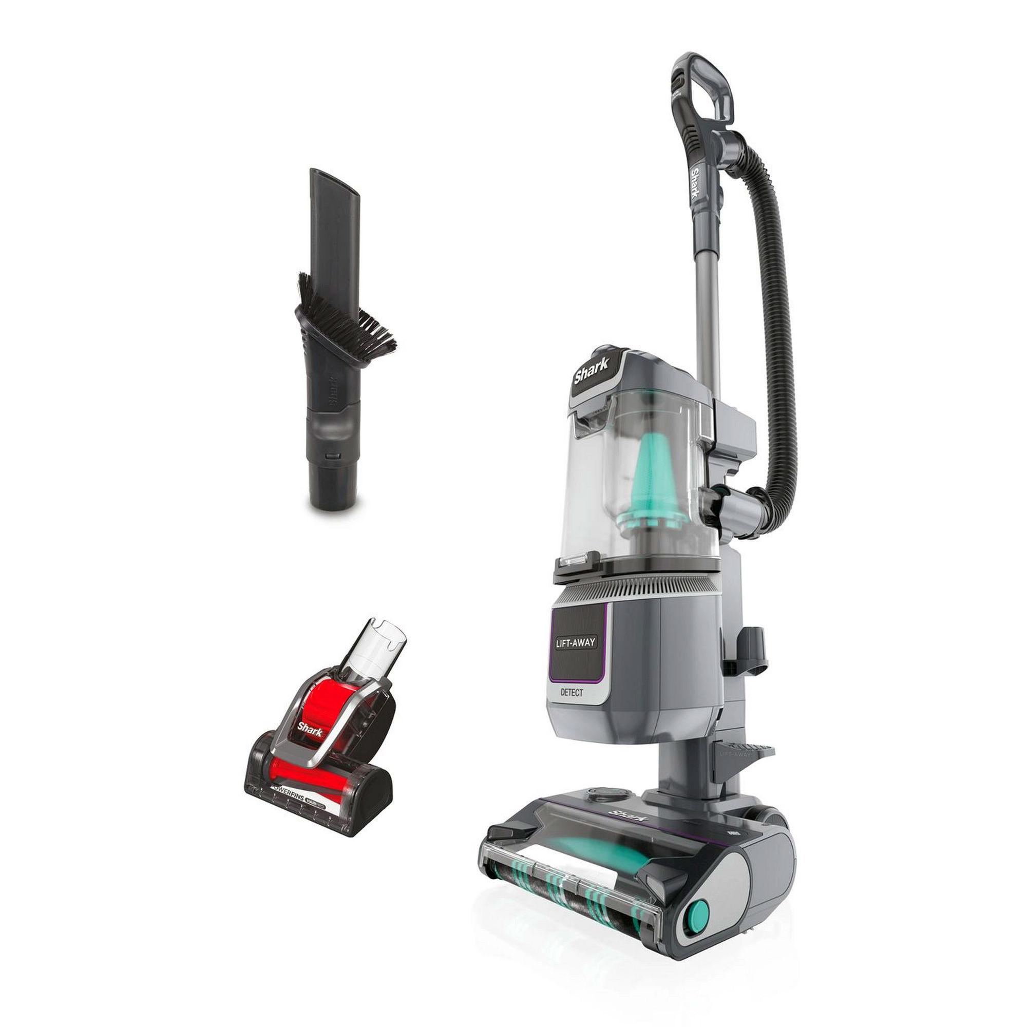 Shark LA450UKT Detect Pet Pro Upright Corded Vacuum - Graphite Grey