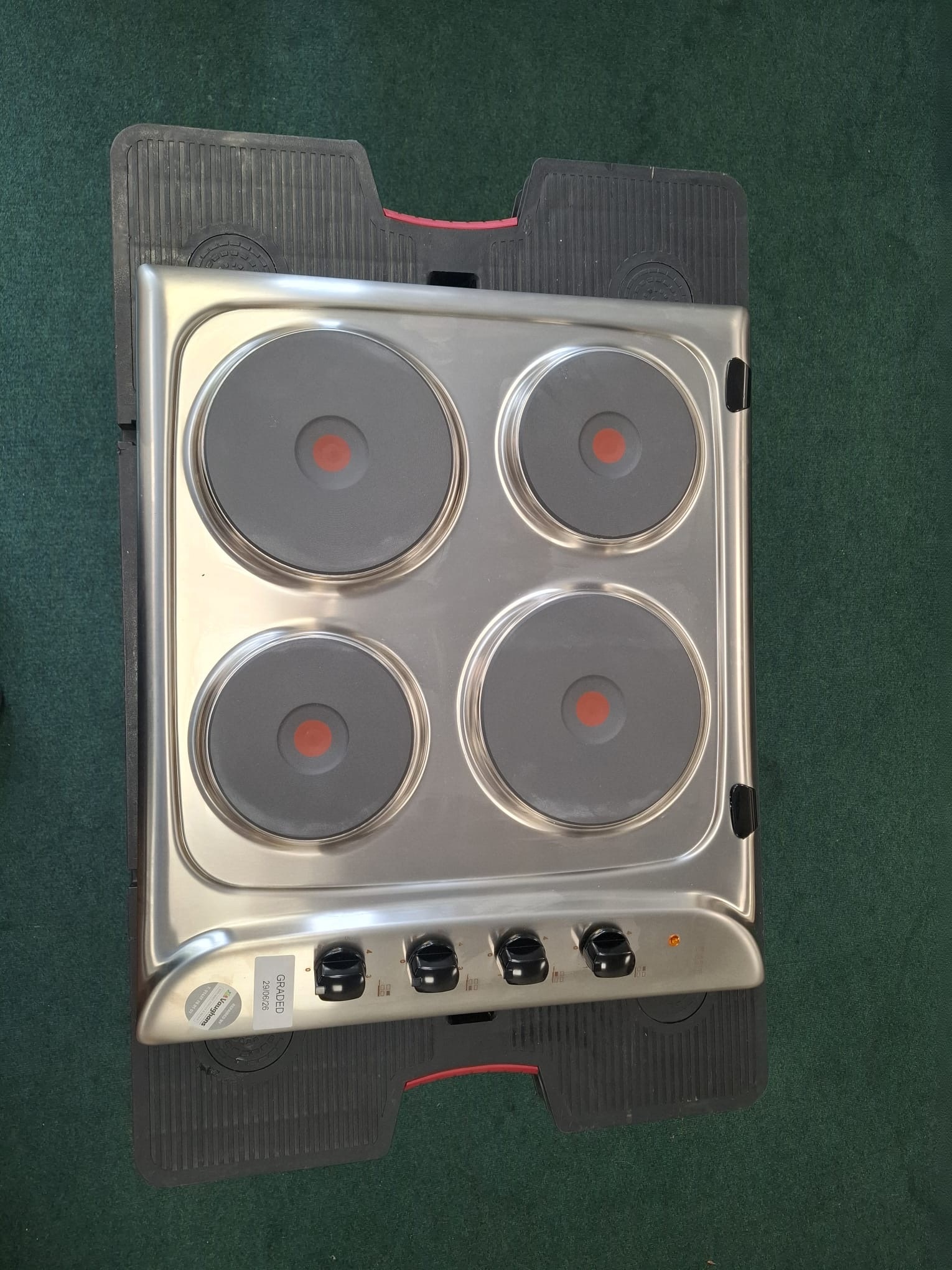 Indesit PIM604GB-EXDISPLAY* 60cm Built-in Electric Hob Indesit PIM604GB-EXDISPLAY* 60cm Built-in Electric Hob