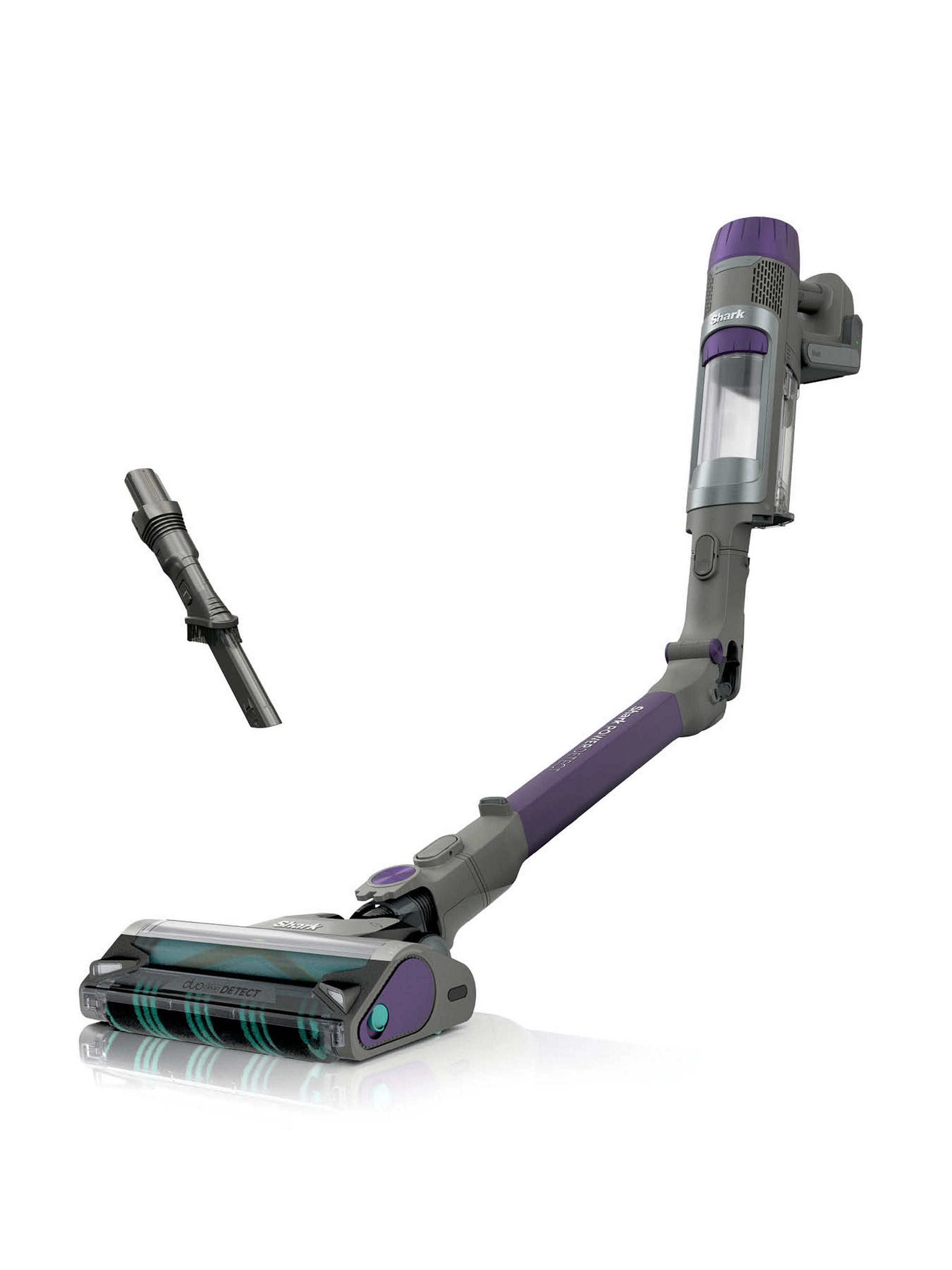 shark IP1251UK PowerDetect Cordless Vacuum Cleaner - 70 Minutes Run Time - Purple/Grey shark IP1251UK PowerDetect Cordless Vacuum Cleaner - 70 Minutes Run Time - Purple/Grey
