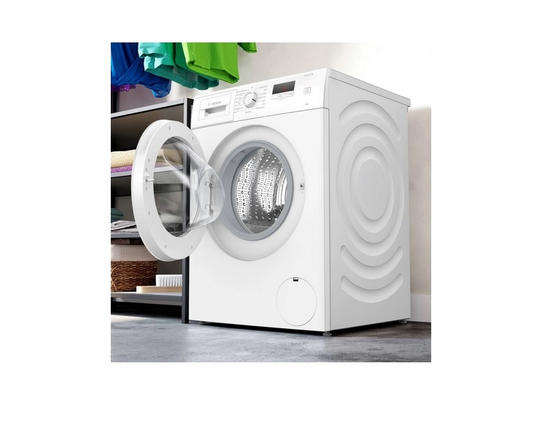 Bosch WGE03408GB 8kg 1400 Spin Washing Machine – White - Image 2 Bosch WGE03408GB 8kg 1400 Spin Washing Machine – White - Image 2