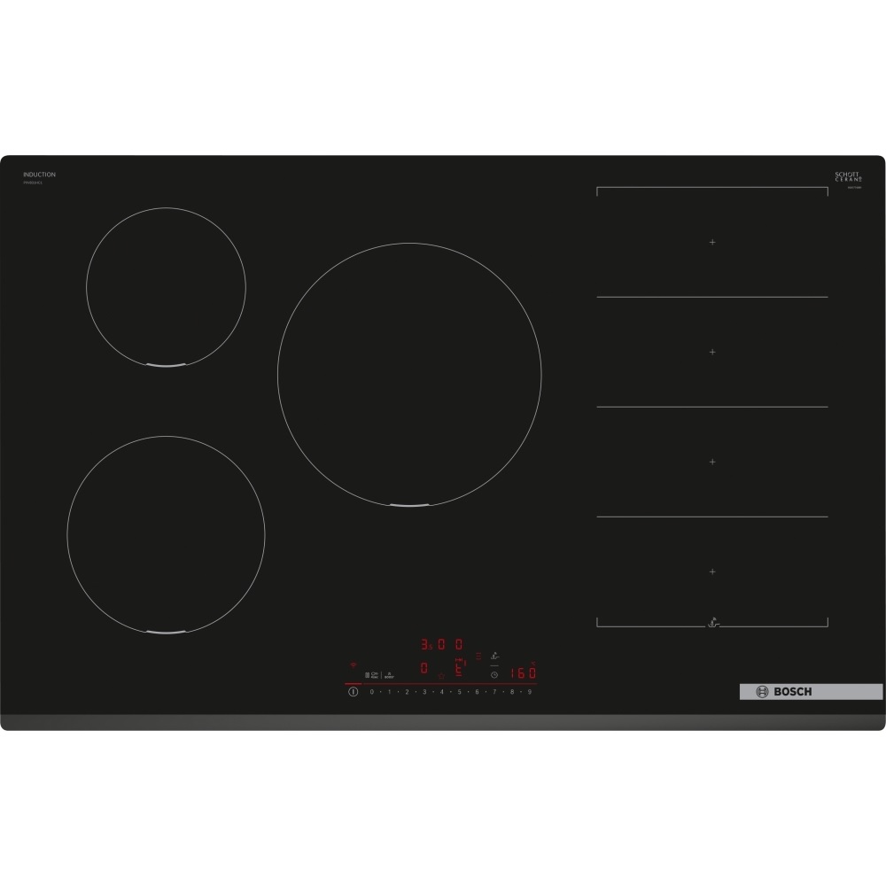 Bosch PXV831HC1E 80cm Induction Hob - Black - Image 1