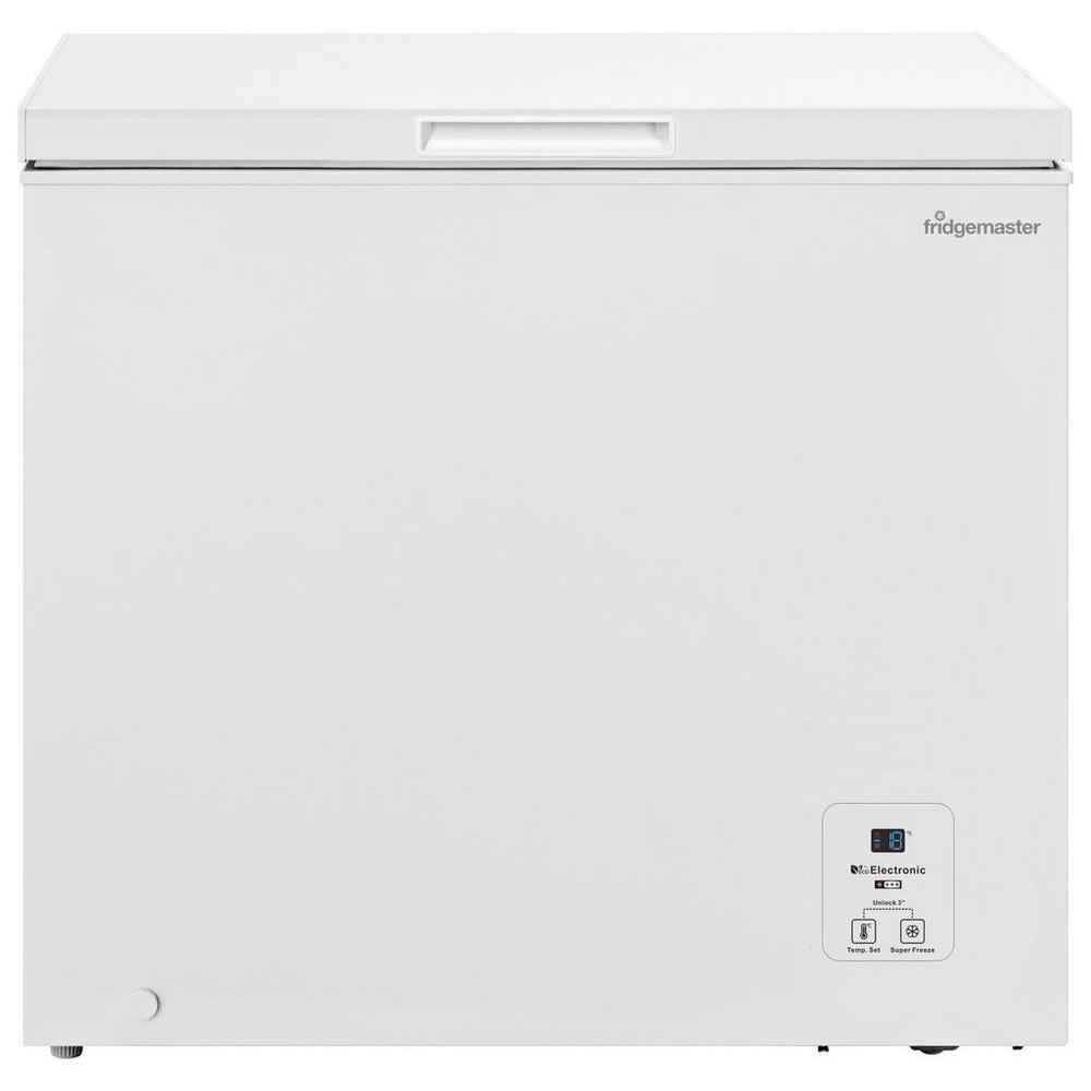 Fridgemaster MCF198E 191 Litres Chest Freezer - White - Image 1 Fridgemaster MCF198E 191 Litres Chest Freezer - White - Image 1