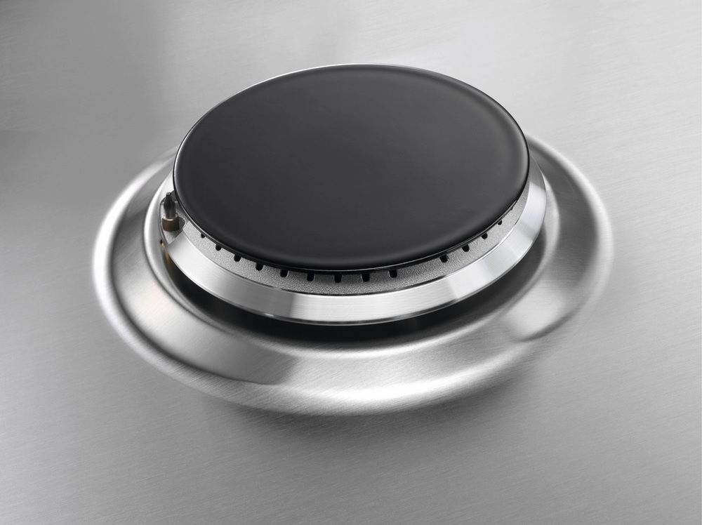 AEG HGE64200SM Slimline 60cm Gas Hob - Stainless Steel - Image 2 AEG HGE64200SM Slimline 60cm Gas Hob - Stainless Steel - Image 2
