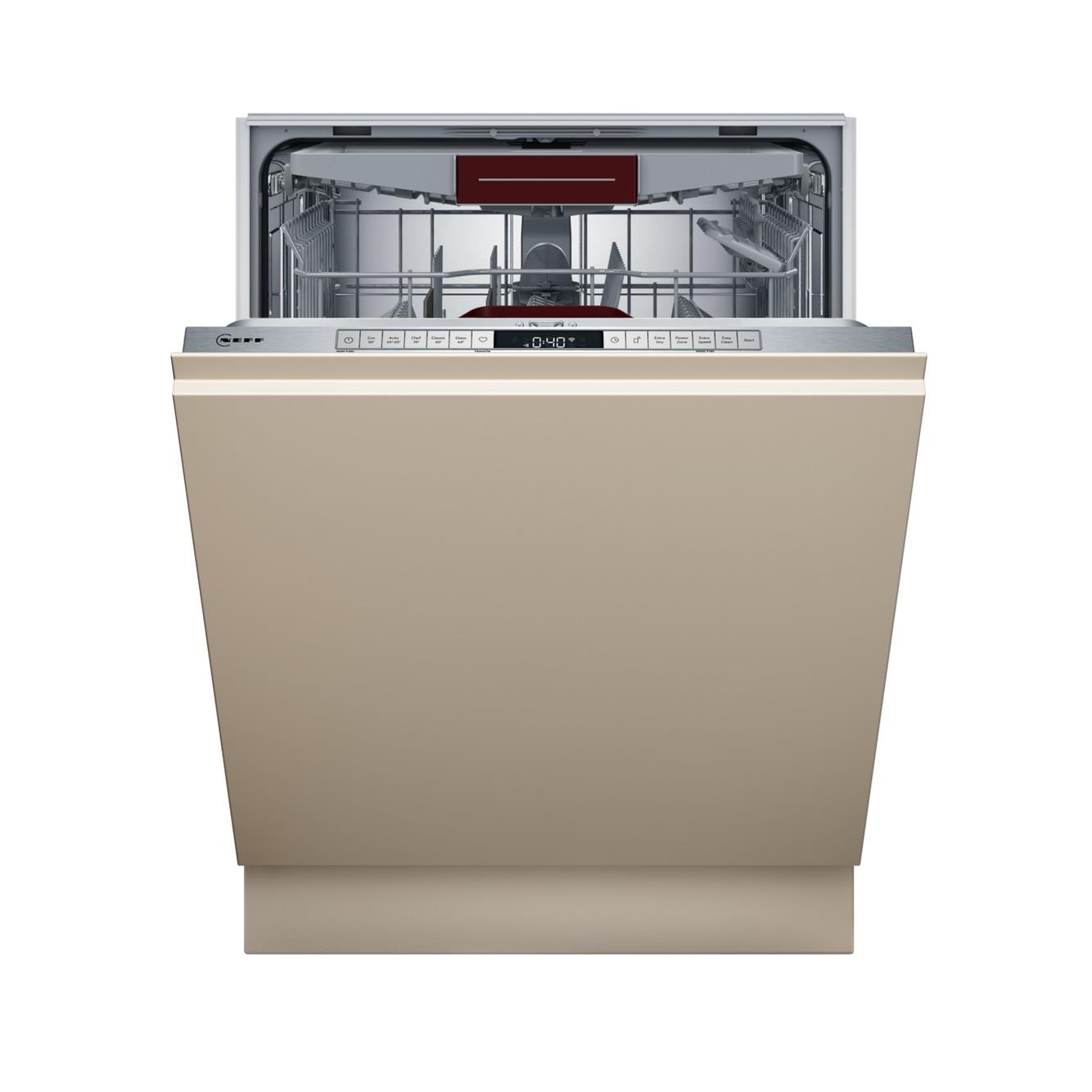 Neff S155HVX00G 14 Place Setting Integrated Dishwasher