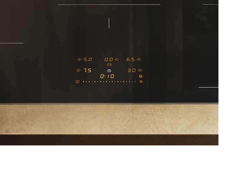 Miele KM8484FL 80cm Wide Black Induction Hob - Image 3 Miele KM8484FL 80cm Wide Black Induction Hob - Image 3