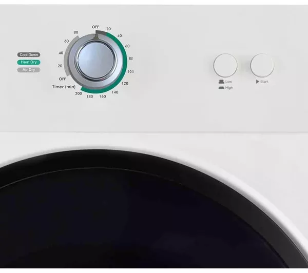 STATESMAN TD03VFW 3 kg Vented Tumble Dryer - White - Image 2