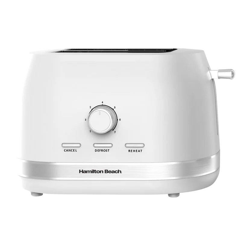 Hamilton Beach HBT1322MW Ella 2 Slice Toaster in white - Image 1 Hamilton Beach HBT1322MW Ella 2 Slice Toaster in white - Image 1