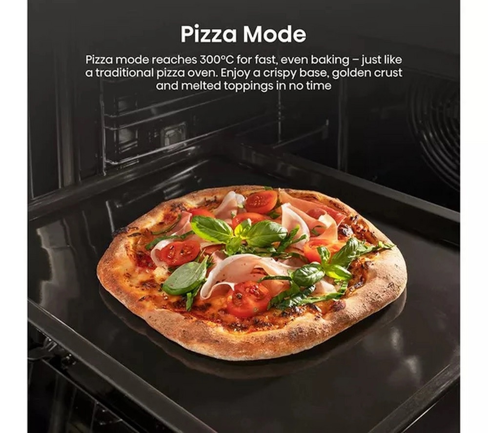 Hisense BI622ABPGUK Built In Electric Single Steam, Plug & Play Oven - Jet Black - Image 4 Hisense BI622ABPGUK Built In Electric Single Steam, Plug & Play Oven - Jet Black - Image 4